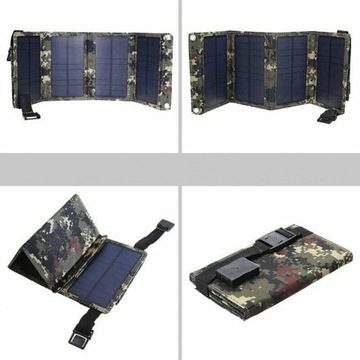 Солнечная панель USB мощностью 20 Вт для смартфонов и кемпинга