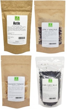 ZESTAW HERBATA OWOCA MATCHA PREZENT BABCI DZIADKA