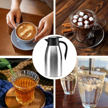 ТЕРМОС КУВШИН 2 Л КОНФЕРЕНЦИЯ КОФЕ ЧАЙ СТАЛЬ