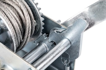 ЛЕБЕДКА, РУЧНАЯ РУКОЯТКА, ТРОСОВАЯ ЛЕБЕДКА, 550 кг