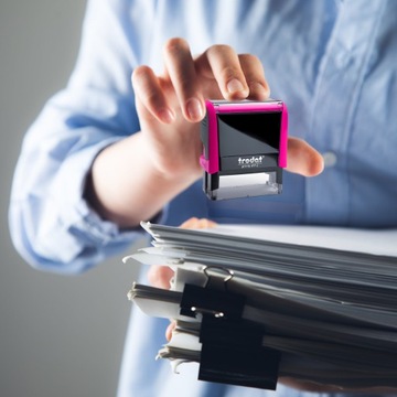 TRODAT STAMP 4913 НА 8 СТРОК ДИЗАЙН КОРПОРАТИВНОГО ЛИЧНОГО ОФИСА + ЛАСТИК