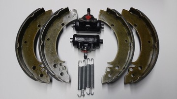 LUBLIN SZCZĘKI HAMULCOWE TYLNE CYLINDERKI SPRĘŻYNKI CYLINDEREK