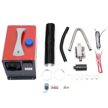 Комплект стояночного обогревателя красного цвета 8 кВт 12 В