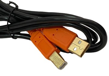 Przewód USB 2.0 24karatowe złoto drukarki skanera