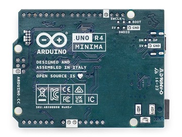 Arduino Uno R4 MINIMA — плата с микроконтроллером