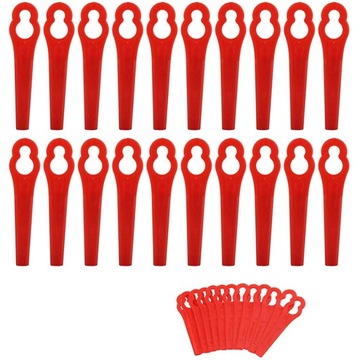 100SZT PLASTIKOWE OSTRZE DO KOSIARKA FRT18A FRT18A1