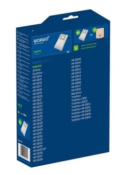 4 СУМКИ ДЛЯ PHILIPS TRIATHLON 1400 2000 + ФИЛЬТР