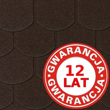 Битумная черепица MATIZOL Karpiówka BROWN 3,85 м2