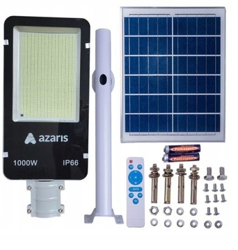 LAMPA ULICZNA LED SOLARNA 1000W PRZEMYSLOWA 35mAh