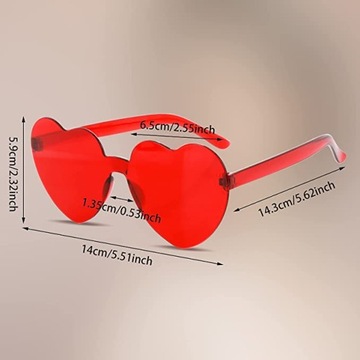 ХИППИ ОЧКИ С РОЗОВЫМ СЕРДЦЕМ ВЕЧЕРИНКА 70-Х ГОДОВ