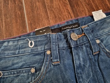 S9506 CALVIN KLEIN JEANS CMA410 JEANSY SPODNIE JEANSOWE MĘSKIE W29 L34