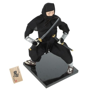 Dekoracja biurka Ninja Home japońska lalka
