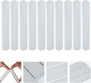 Obciążenie do kamizelki 10 stalowych plytek o wymiarach 15x2.5x0.6 cm