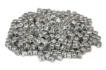 KORALIKI LITERKI SREBRNE WARKOCZYKI KN.023
