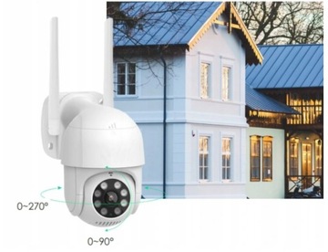 MOCNA KAMERA OBROTOWA JAKOŚĆ WIFI 4xZOOM FULLHD