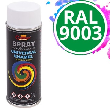 Farba uniwersalna Champion Spray 400 ml RAL 9003 Mat