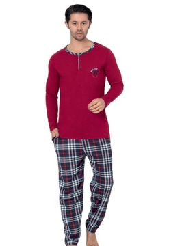 МУЖСКИЕ ПИЖАМЫ, ДЛИННЫЕ РУКАВА, ДЛИННЫЕ БРЮКИ/ХЛОПОК