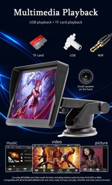 7-ДЮЙМОВАЯ МУЛЬТИМЕДИЙНАЯ СТАНЦИЯ РАДИО МОНИТОР ANDROID АВТОМАТИЧЕСКАЯ КАМЕРА ЗАДНЕГО ЗАДАЧИ CARPLAY