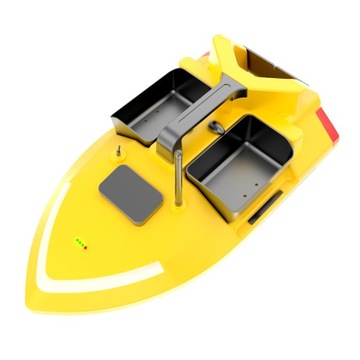 ЛОДКА-приманка V020 ФЛУОРЕСЦЕНТНАЯ 2 АККУМУЛЯТОРА + ЭХОНОНЕР