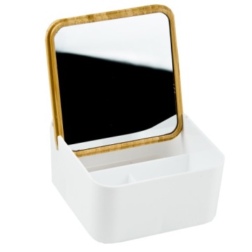 ORGANIZER NA KOSMETYKI szkatułka make-up lusterko