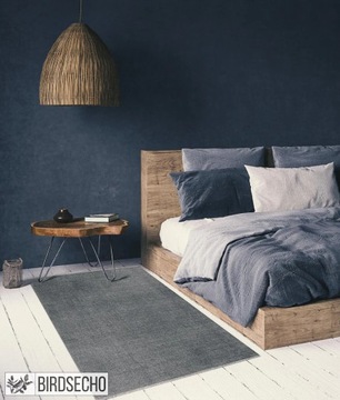 Dywan winylowy vintage retro ciemny 70x105cm