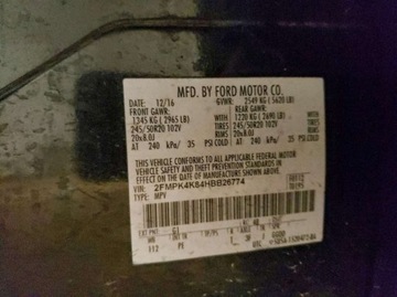 Ford Edge II SUV 3.5 V6 TI-VCT 284KM 2016 Ford Edge 3.5 V6 284 KM, 4x4, TITANIUM, panorama, blind-spot, SYNC 3 3.5, zdjęcie 13