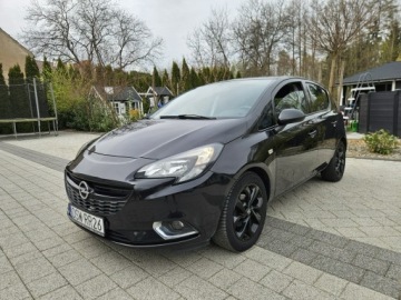 Opel Corsa E Hatchback 3d 1.4 Twinport 90KM 2016 Opel Corsa 1.4 90 Km Klima, Elektryka, Zadbany