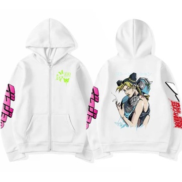 JoJo Bizarre Adventure kamień Ocean bluza z kapturem Anime Jolyne cujn