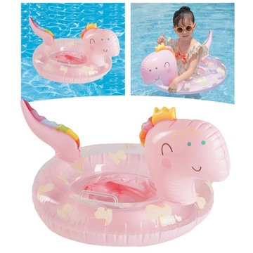 Pływak do pływania Mermaid Summer dla niemowląt Dzieci różowy