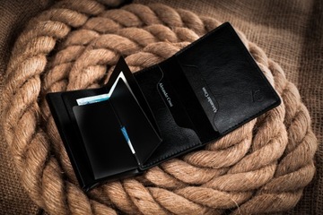 Кошелек с карточным механизмом доступа, RFID, маленький