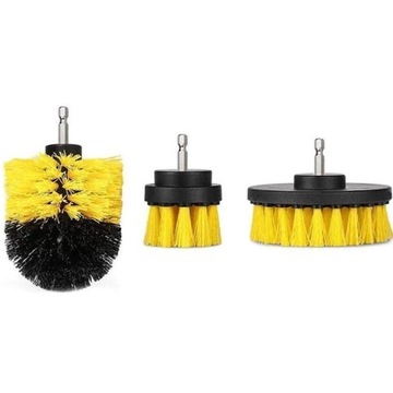 НЕЙЛОНОВЫЕ ЩЕТКИ ДЛЯ ЧИСТКИ ДРЕЛ И ОТВЕРТОК, НАБОР 3 ШТ.