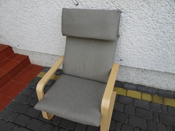 poszewka na poduszkę fotel IKEA Pello Poang 8cm