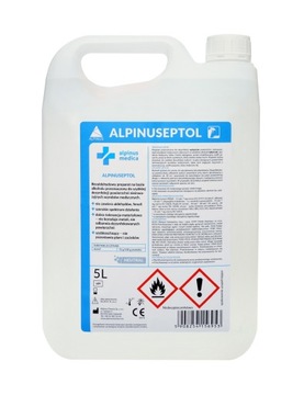 Płyn do szybkiej dezynfekcji powierzchni Alpinuseptol Neutral 5l