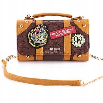 Harry Potter Wallet Hogwarts Chain Bag Shoulder