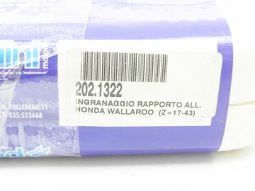 Промежуточная передача Polini 17/43 Honda Wallardo