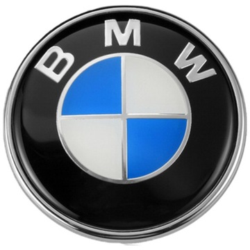 EMBLEMAT BMW PRZÓD LOGO znaczek przedni 82 MM