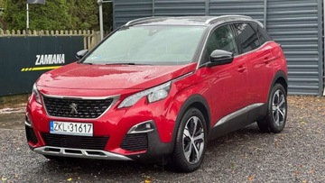 Peugeot 3008 II Crossover 1.6 THP 165KM 2018 Peugeot 3008 GT Line, Automat, Bezwypadkowy GWARANCJA 1.6 Benzyna