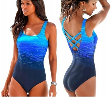 JEDNOCZĘŚCIOWY STRÓJ KĄPIELOWY MONOKINI BOHO / XL