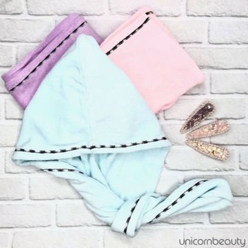 Тюрбан на голову из микрофибры - Бирюзовый