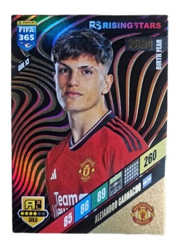 FIFA 365 2024 GOLD GOL 13 RISING STARS GARNACHO