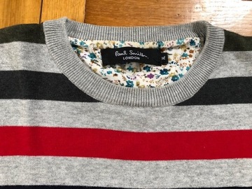 SWETER męski PAUL SMITH rozm. XL paski