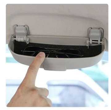 Schowek na okulary do Volvo szary