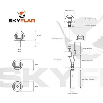 МНОГОФУНКЦИОНАЛЬНАЯ СВЕТОДИОДНАЯ ВСПЫШКА SKYFLAR ST-201