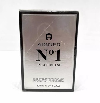WODA TOALETOWA AIGNER NO.1 PLATINUM 100 ML