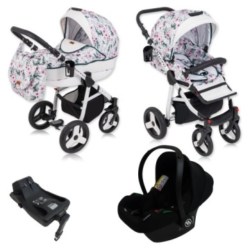 Quero Alu Eco Dětský Kočárek 4V1 Isofix 13 Kg Karex