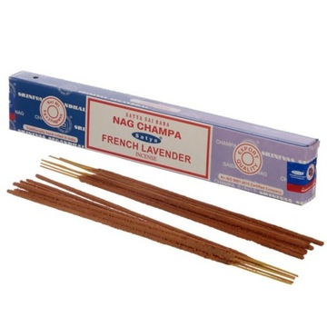 Kadzidełka SATYA Nag Champa i Lawenda 15g
