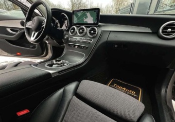 Mercedes Klasa C W205 Kombi Facelifting 2.0 220d 194KM 2019 Mercedes-Benz Klasa C lift AUTOMAT 195KM LED perfekcyjny navi kamera, zdjęcie 16