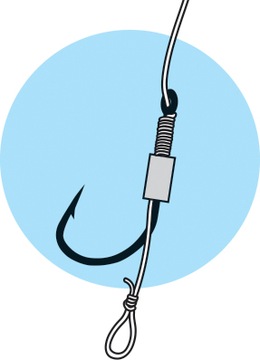 КРЮЧОК JAXON METHOD FEEDER 10 С НАСАДКОЙ METHOD RIG