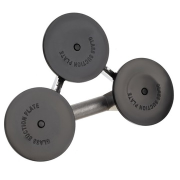 Uchwyt Przyssawka do Płytek Szyb Glazury Szkła Gresu 3x 120mm Aluminium