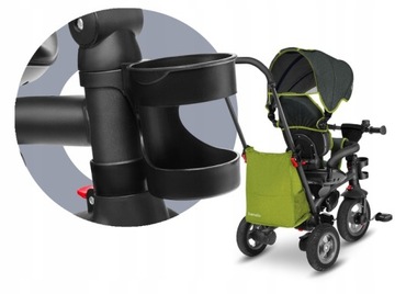 ПОВОРОТНЫЙ ТРЕХКОЛЕСНЫЙ ВЕЛОСИПЕД 2-в-1 LIONELO TRIS